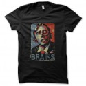 Shirt obama cerveau noir pour homme et femme