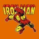 Shirt Iron man orange pour homme et femme