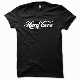 Shirt Hard Core Blanc/Noir pour homme et femme