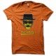 Shirt Heisenberg signature orange pour homme et femme