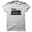 Shirt The walking dead blanc pour homme et femme