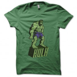 Shirt The Hulk vert pour homme et femme