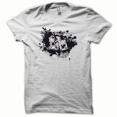 Shirt Poker noir/blanc pour homme et femme