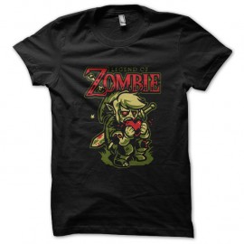 Shirt Legend of Zombie noir pour homme et femme
