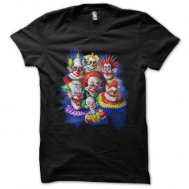 Shirt scary clowns noir pour homme et femme