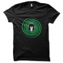 Shirt singe dans son unviers musical noir pour homme et femme