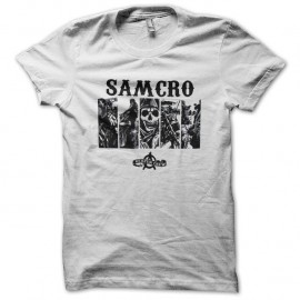 Shirt Samcro blanc pour homme et femme