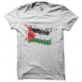 Shirt palestine libre blanc pour homme et femme