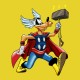 Shirt Thor jaune pour homme et femme