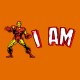 Shirt Iron Man Orange pour homme et femme