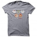 Shirt killer pixels gris pour homme et femme