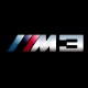 Bmw M3 Dark noir pour homme et femme