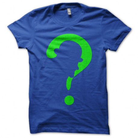 Shirt mystery man bleu royal pour homme et femme