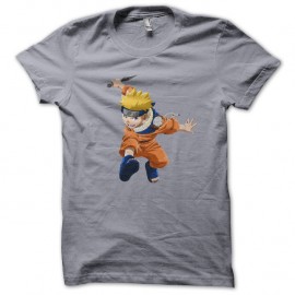 Shirt Naruto gris pour homme et femme