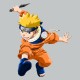 Shirt Naruto gris pour homme et femme