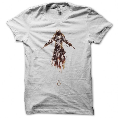 Shirt assassin's creed blanc pour homme et femme