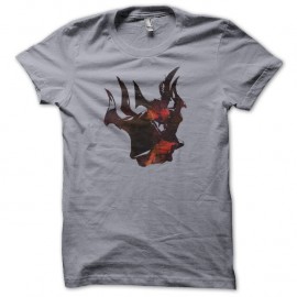 Shirt nevermore shadow gris pour homme et femme