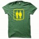 Shirt True Love jaune/vert bouteille pour homme et femme