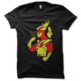Shirt Fire storm noir pour homme et femme