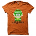 Shirt Lady Gaga en south park orange pour homme et femme