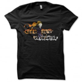 Shirt Ghost rider version orange sur noir pour homme et femme