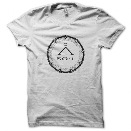 Shirt horloge stargate blanc pour homme et femme