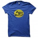 Shirt Anime Girl bleu pour homme et femme