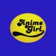 Shirt Anime Girl bleu pour homme et femme
