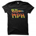 Shirt Back to the 88 MPH noir pour homme et femme