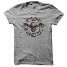 Shirt Avenged Sevenfold Skullbat gris pour homme et femme
