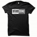 Shirt Hard Core Blanc/noir pour homme et femme