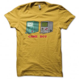 Shirt happy Game Boy jaune pour homme et femme