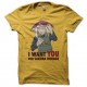 Shirt i want you for sakura hokage jaune pour homme et femme