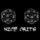 Shirt Nice Crits noir pour homme et femme