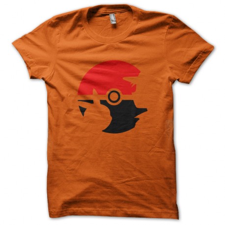 Shirt Pokemon Masterball orange pour homme et femme