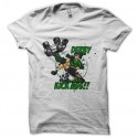 Shirt derby kick ass blanc pour homme et femme