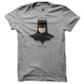 Shirt Batman face Gris pour homme et femme