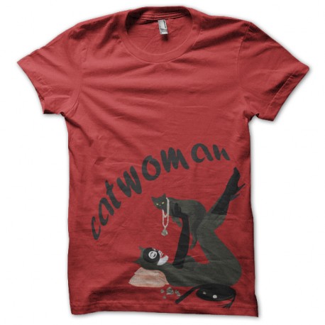 Shirt Catwoman Rouge pour homme et femme