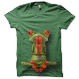 Shirt kelly la grenouille vert pour homme et femme