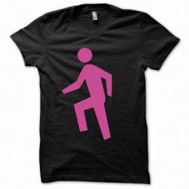 Shirt LMFAO Party Rock Anthem rose/noir pour homme et femme