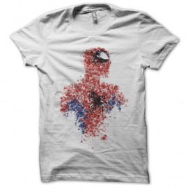 Shirt Spider Man efftets peinture pour homme et femme