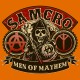 Shirt Samcro Men of Mayhem Orange pour homme et femme
