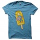 Shirt Captain america sorbet bleu ciel pour homme et femme