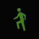 Shirt LMFAO Party Rock Anthem vert/noir pour homme et femme