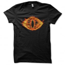 Shirt signe oeil illuminati noir pour homme et femme