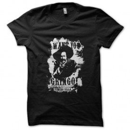 Shirt I want you gringo noir pour homme et femme