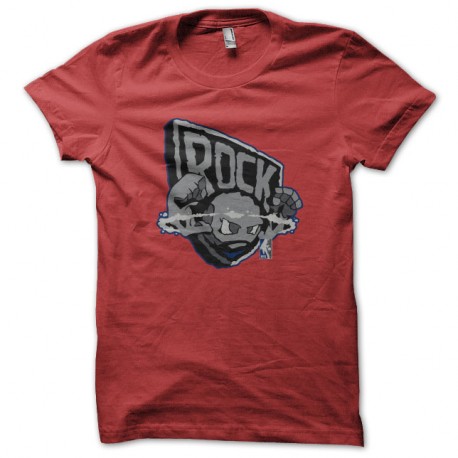 Shirt Rock pokemon nba rouge pour homme et femme