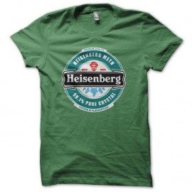 Shirt Heisenberg Premium Meth vert pour homme et femme