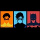 Shirt batman visage noir pour homme et femme