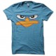 Shirt Phineas bleu ciel pour homme et femme